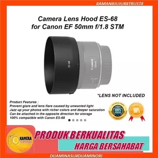 Camera Lens Hood ES-68 for Canon EF 50mm f/1.8 STM - Lenshood