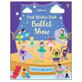 USBORNE FIRST STICKER BOOK BALLET SHOW ( A4-003 )