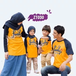 Kaos Couple Keluarga Terbaru Tangan Panjang Baju Sarimbit Keluarga Kaos Couple Premium Ziyata