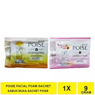 poise facial foam sachet sabun muka poise