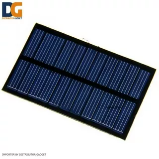 DIY Mini Solar Panel Surya for Smartphone & Powerbank Power Bank Tenaga Matahari Pannel Tenagga Surya - 5V 1.1W 220MA