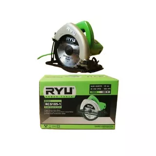 RYU Mesin Gergaji Kayu Circular Saw Ryu RCS 185-1 Mesin Circular Saw 7 Inch Ryu