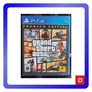 Kaset BD Games PS4 - Grand Theft Auto V / GTA V / GTA 5
