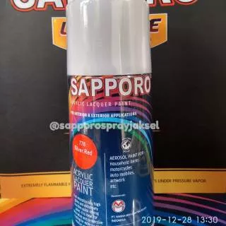 Sapporo 776 Silver Red / Sapporo spray 300 ml