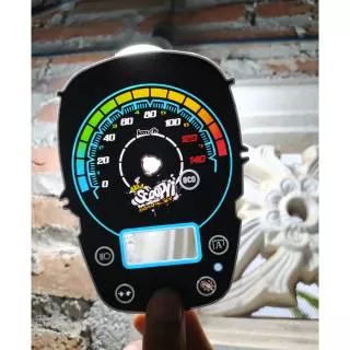 Papan Speedometer custom all new Scoopy