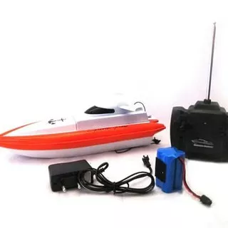 Mainan Remote Control Kapal SpeedBoat Perahu RC Racing Boat