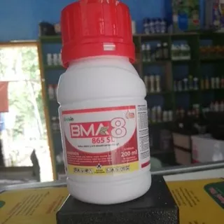 Herbisida BMA8 isi 200 ml 865 SL herbisida sistemik purna tumbuh, herbisida oyosan padi, herbisida terampuh