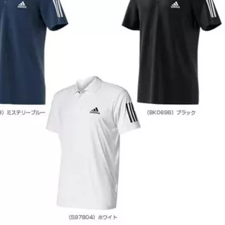 ( Premium ) KAOS POLO KERAH DISTRO ADIDAS STRIP 3 GRADE ORI ?