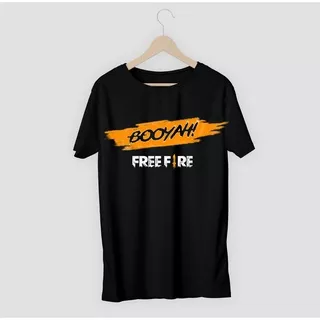 Baju Kaos Game FREE FIRE BOOYAH Garena