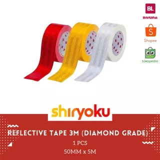 3M REFLECTIVE TAPE DIAMOND GRADE 50MM X 5M E1 STICKER MOBIL BOX 5METER