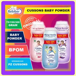 Cussons Baby Powder 50gr + 25gr / Bedak Bayi Cusson / BEBIBER