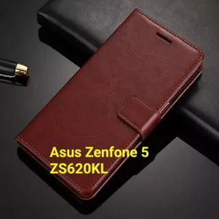Flip Cover Asus Zenfone 5 5z 2018 ZS620KL ZE620KL 6.2 inch Wallet Leather Case Casing