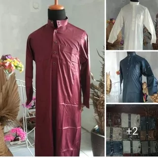 Jubah Al noor Remaja Ori polyester, Bisa Cod, PAKET KODIAN. Bonus 1 pcs mukena chantik