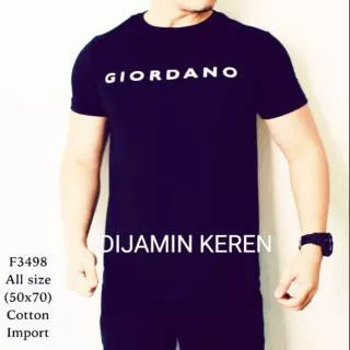 BAJU KAOS GIORDANO PRIA BAJU KAOS DISTRO