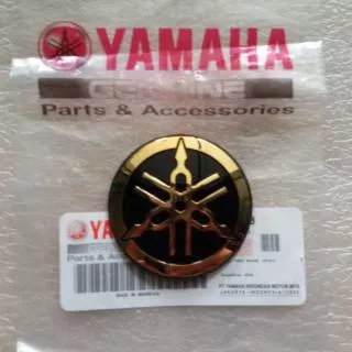 Logo Yamaha Gold Diameter 5cm Orginal Yamaha Genuine Parts