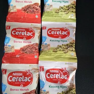 Nestle Cerelac Kacang Hijau / Beras Merah harga per sachet