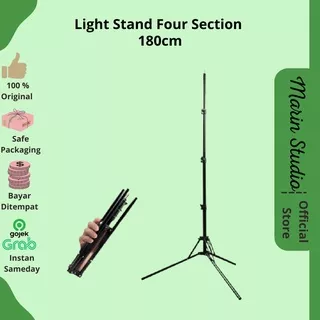 Light Stand | Lightstand Four Section | Tripod Lighting Studio Lighting 4 Section 180cm