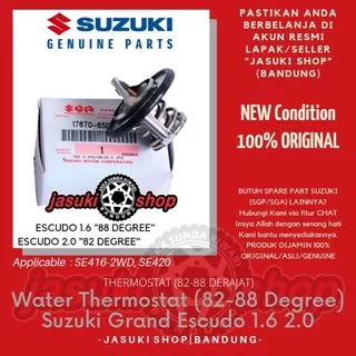 Water Thermostat Termostat 82 88 Degree Derajat Suzuki Grand Escudo 1.6 2.0 SE416-2WD SE420 Kapsul Asli Ori Original SGP