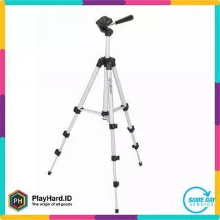 Portable Tripod Stand 4-Section Aluminium Legs with Brace - WT-3110A