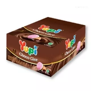 YUPI CHOCO GLEE (yupi berisi coklat didalamnya) 24pcs