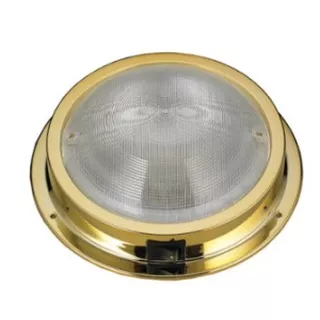 Dome Light 00556 / Lampu Kabin Kapal - Gold