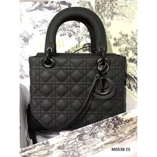 TAS DIOR LADY CANTIK TAS IMPORT WANITA TAS BAHU WANITA SELEMPANG TAS PESTA FORMAL  Dior Lady MY ABC Size Large #M0538 (1)