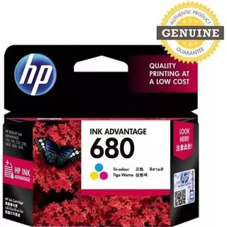tinta hp 680 black /colour HP DeskJet Ink Advantage 1115,1118,2135,2138,2675,2676,2677,2678,3635,363