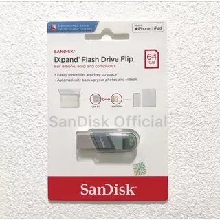 sandisk ixpand flip 64gb usb 3.1 flash drive for iphone