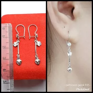 FASHION PERHIASAN ANTING PERAK 925 PERHIASAN FASHION ANTING SILVER 925 ASLI