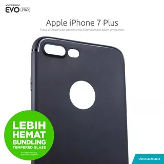 VEVORIUM EVO PRO Apple iPhone 7 Plus iPhone7 Plus Soft Case Softcase BUNDLE! Tempered Glass