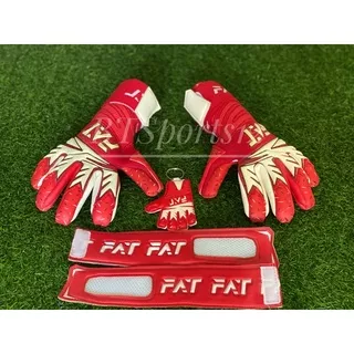 Sarung Tangan Kiper Fat Optmus Top Grade Original Gloves Goalkeeper