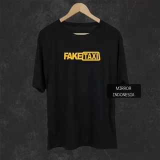 KAOS DISTRO PRIA KATUN COMBED 30S / BAJU KAOS DISTRO MURAH / KAOS KATUN / FAKE TAXI