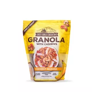 East Bali Cashews - Granola Coconut Banana 400 g