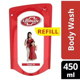 Lifebuoy Sabun Mandi Cair/Body Wash/Refill 450 Ml