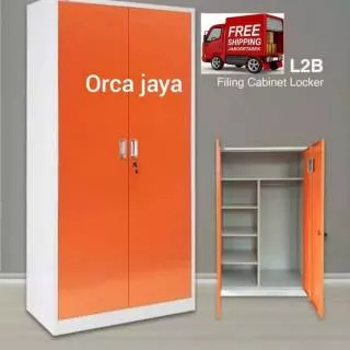 LEMARI 2 PINTU LEMARI PAKAIAN 2 PINTU LEMARI PAKAIAN BESI 2 PINTU LEMARI BESI WARDROBE LEMARI BAJU LEMARI SUSUN LEMARI BUKU RAK BUKU