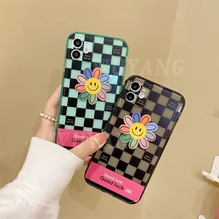 Sun Flower Soft Case Silikon Tpu Motif Bunga Matahari 3d Untuk Iphone 13 Pro Max 11 12 7 8 Plus Xr Xs
