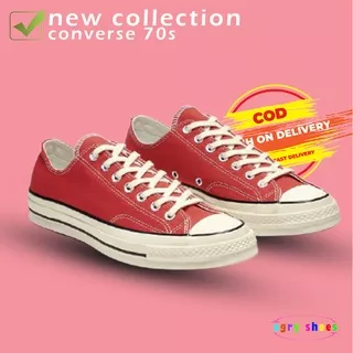 Sepatu Converse MERAH All Star Classic pria wanita sepatu jalan sneakers ORIGINAL 100%