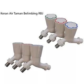 Keran Air PVC / Keran Air Taman Belimbing 1/2 / Kran RBJ