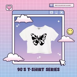 Butterfly 90`s Fashion Graphic tshirt