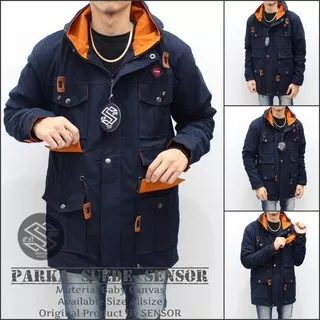 Jaket Pria /Jaket Parka Sensor Terbaru Material Baby Canvas Best Quality