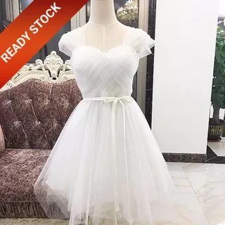 Gaun Pengiring Pengantin BEST SELLER Dress Bridesmaid Dress Kondangan Brukat Dress Pesta 10DL