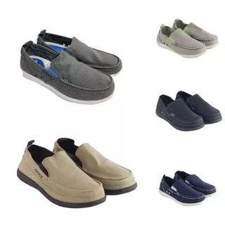 Sepatu Pria Crocs Walu Man / Sepatu Crocs Best Seller / Crocs Pria / Sepatu Slip On Pria