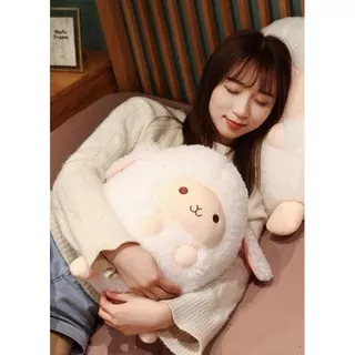 Boneka Domba 40cm Boneka Sheep Keberuntungan New Boneka Kambing Boneka Kado Hadiah Ulang Tahun Boneka Couple Hadiah Anniversary Boneka Couple Boneka Wedding Birthday Gift