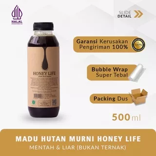 HL - Madu Asli Hutan Honey Life | Madu Murni Forest Honey 500Ml