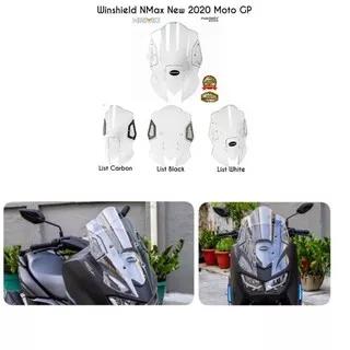 windshield visor yamaha nmax new 2020 nemo model moto gp - winsil yamaha nmax new nemo model moto gp