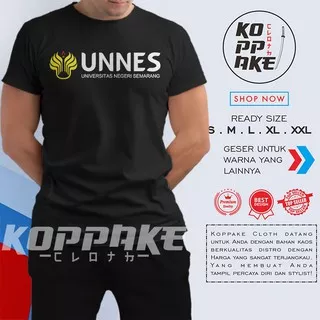 Kaos Kampus UNNES Universitas Negeri Semarang Logo Baju Distro