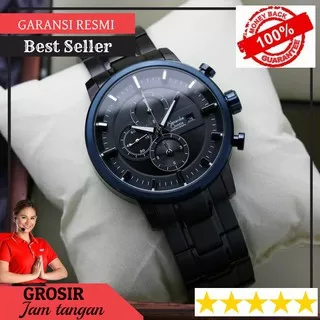 TERBARU JAM TANGAN ALEXANDRE ALEXANDER CHRISTIE AC 6323 BLACK BLUE ORIGINAL