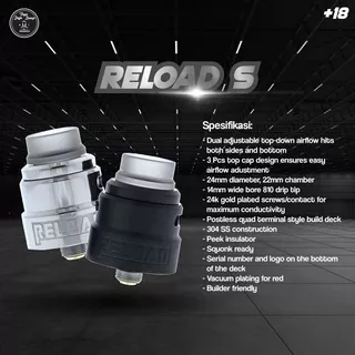 RELOAD S RDA AUTHENTIC BY RELOAD VAPO