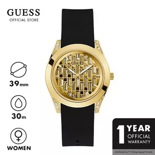 Jam Tangan Guess Original Black & Gold CLARITY - GW0109L1