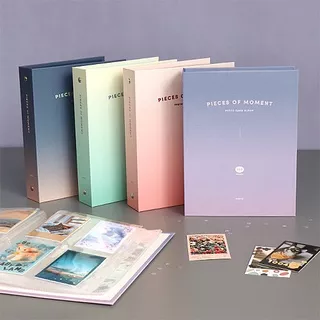 ICONIC Moment Photo Card Album / 160 PK / One Side - idol photocards photo ticket mini polaroid album business name card holder book